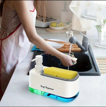 Hand and Dish liquid Soap Dispenser Set for Kitchen