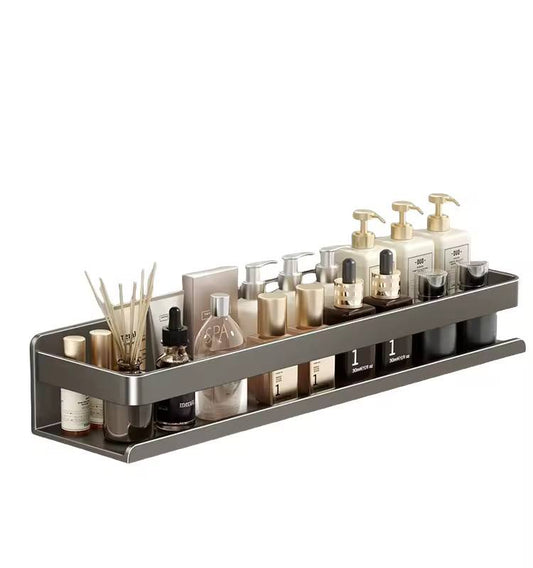 Wall mounted bathroom storage / spice storage rack