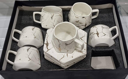 Special 12pc cup saucer in gift box now available in 7 themes