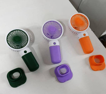 Cute Fruit Mini Hand Fan With Phone Holder,