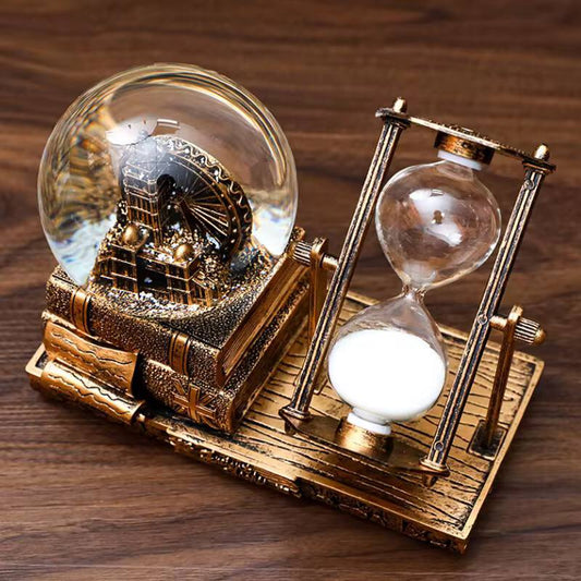 Vintage Ferris wheel Hour glass Decor