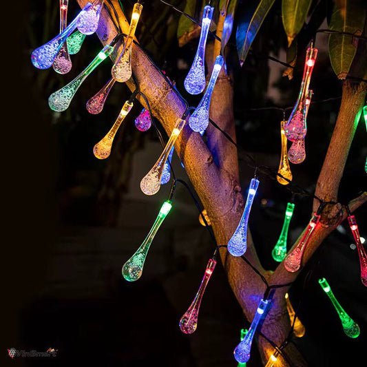3M Tear Drop Solar Powered Outdoor  Lights