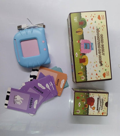 Rechargeable Talking Flashing Card Reader