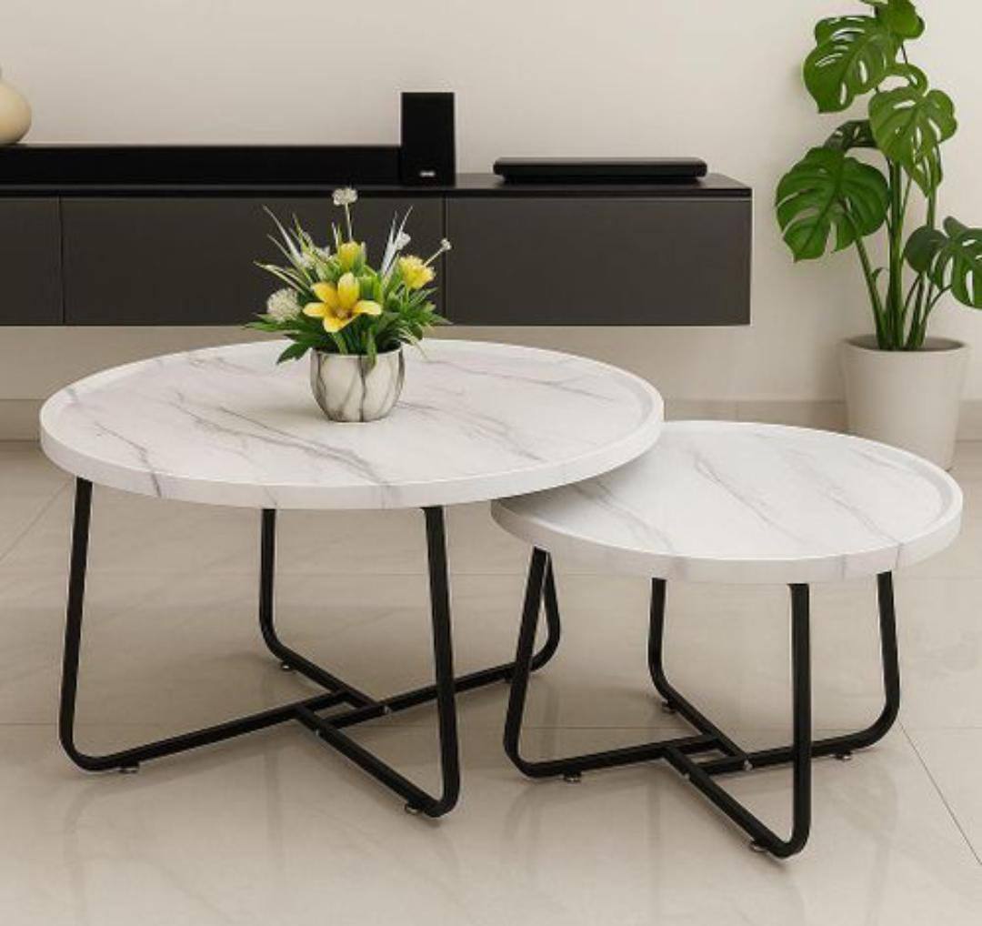 2 in 1 minimalist nesting table