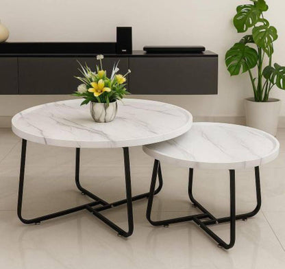 2 in 1 minimalist nesting table