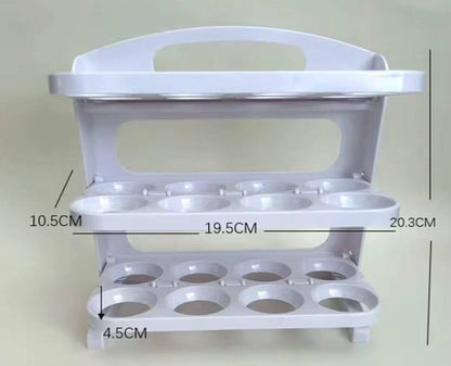 Folding egg box-24pc