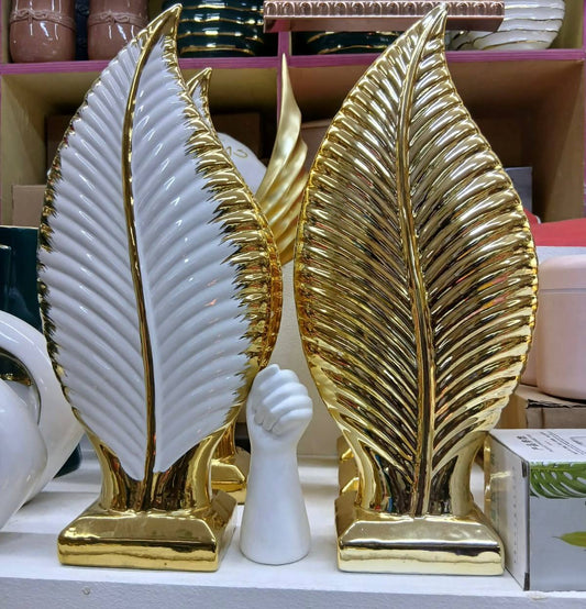 Big ceramic leaf