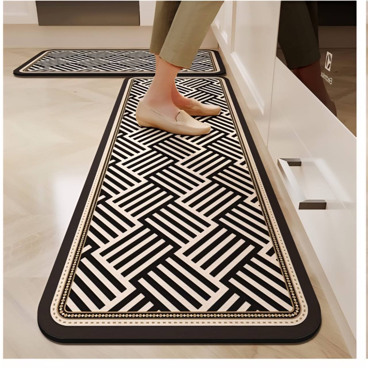 Rubber bottom Antislip Kitchen Mats