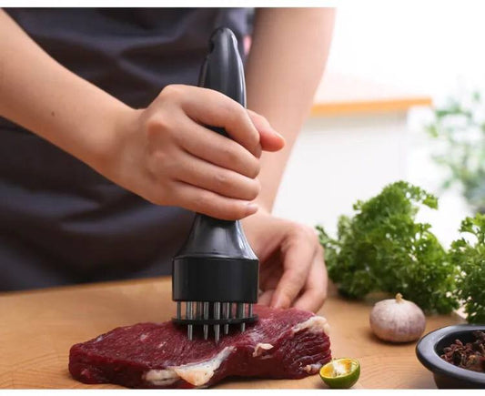2 in 1 Meat Tenderizer Tool, 21 Stainless Steel Meat Tenderizer Needle