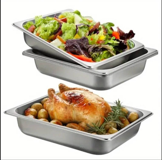 9L Stainless steel Buffet serving trays, chaffing dishes inserts