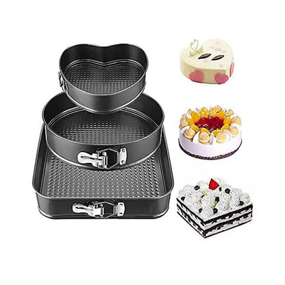 3pcs baking tins set