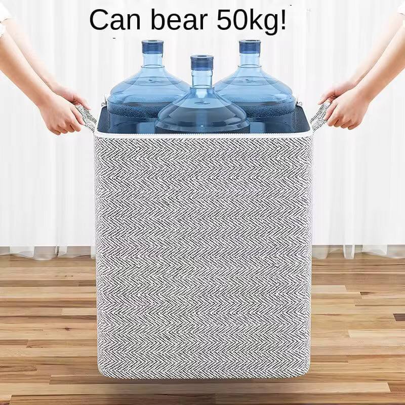 Non-woven Quilt Storage Box Organizers Storage Bag Household Large Capacity Clothes Pants Folding Closet Foldable Containers