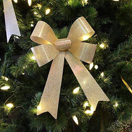 Luxury Christmas Tree Decor Bows (Design A)