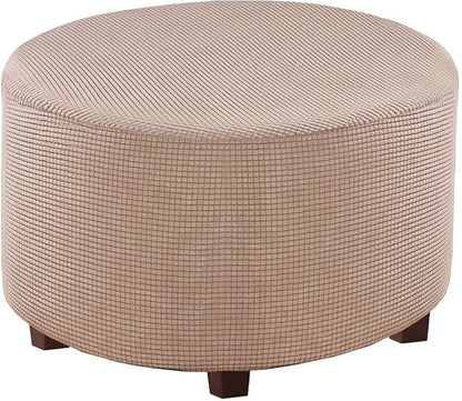 Round Ottoman covers