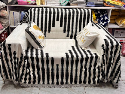 QUALITY CHENILLE COTTON SLIP SOFA COVERS
