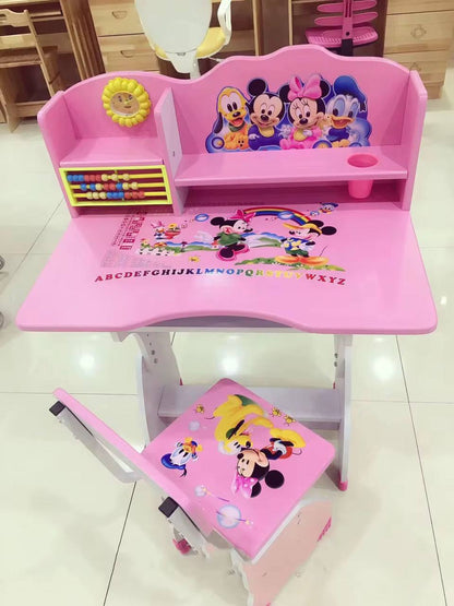 Kids Study Desk with Chair
Adjustable height furniture