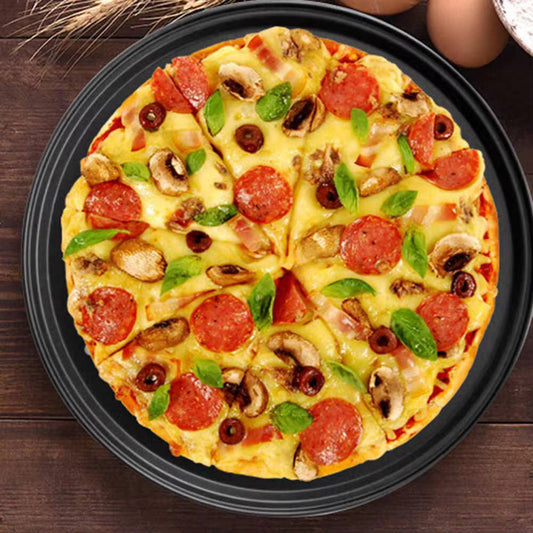 Non_stick perforated PIZZA PAN