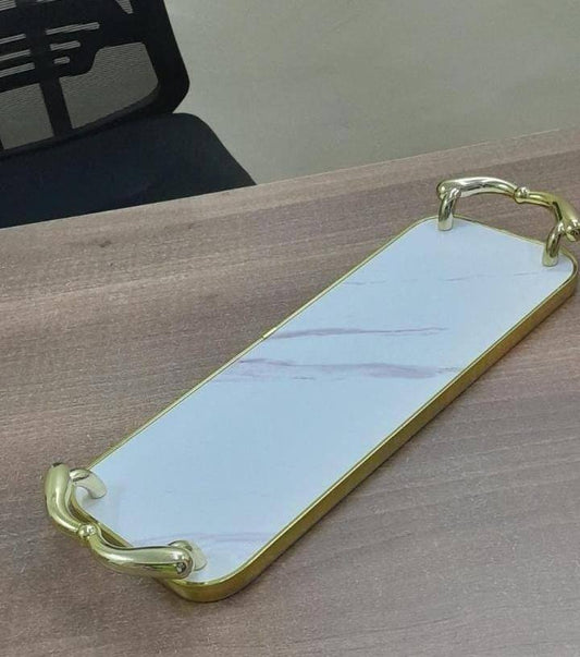 Decorative & Marble BREAKFAST TABLE serving tray