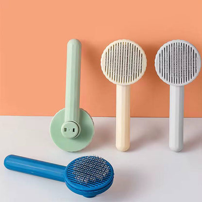 Self cleaning Massage Comb/ Hair Brush