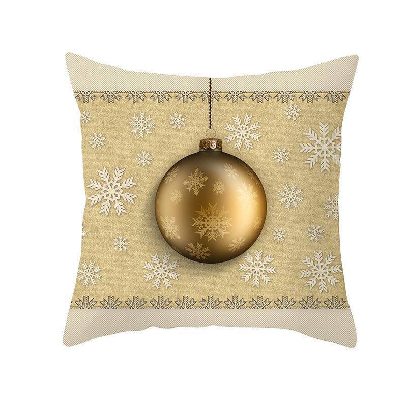 Christmas Pillow Covers (No Filler) for Christmas Decoration Throw Pillow Covers