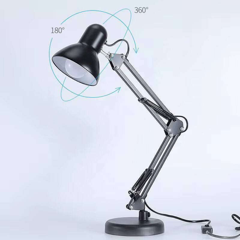 360° Adjustable Round Base Style Desk Lamp