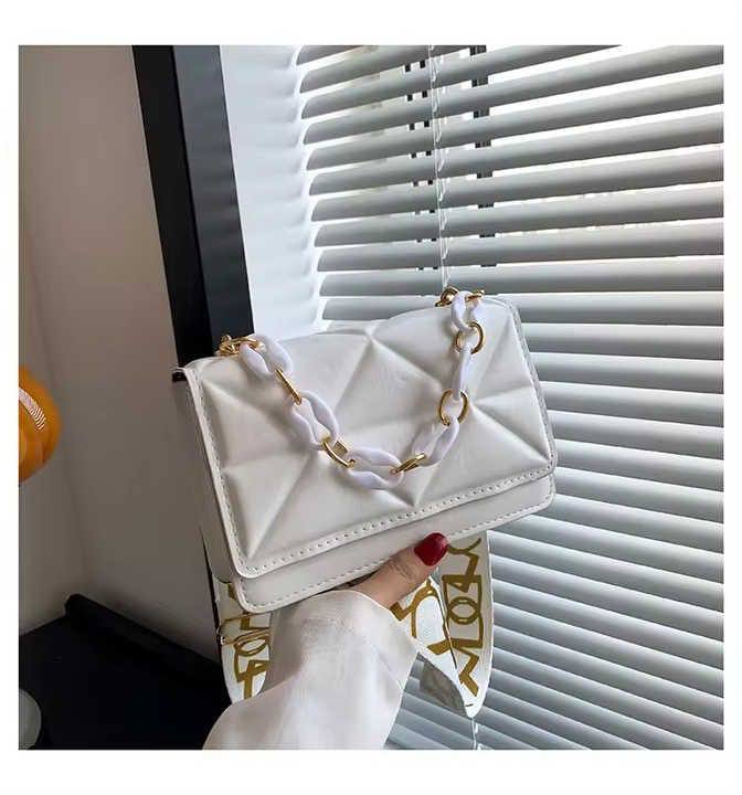 Mini Embossed Leather Sling Bag