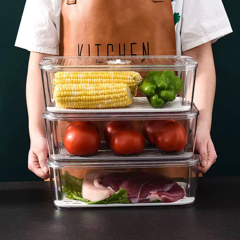 Acrylic fridge storege container
