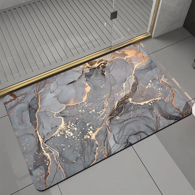 Super Absorbent Bath Mat Non Slip Quick Drying Bathroom Rug Napa Skin Toilet Carpet Kitchen Entrance Doormats Home Floor Mat