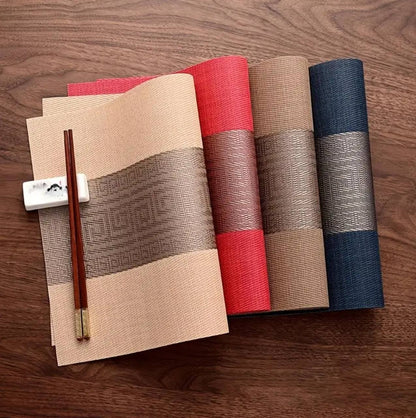 Premium-Quality Luxury PVC Table mats/ Placemats 6pc