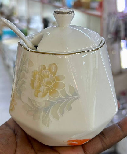 Ceramic sugar dishes