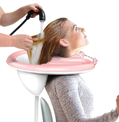 Inflatable high quality washing basin for home or bed.. perfect for kids and home hair care or bedridden people