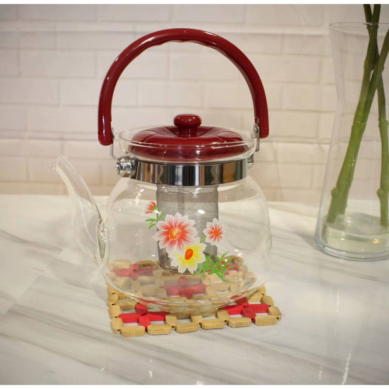 Infuser kettle big capacity 1500+ml
Fire Freindly