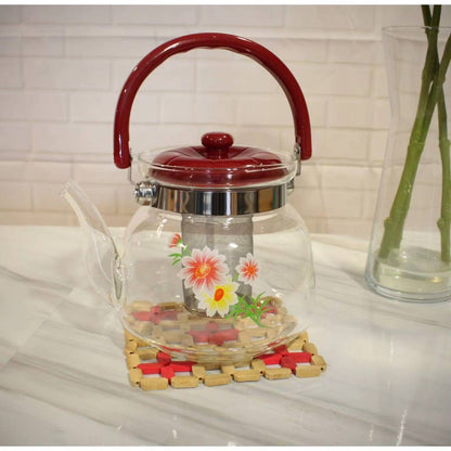 Infuser kettle big capacity 1500+ml
Fire Freindly