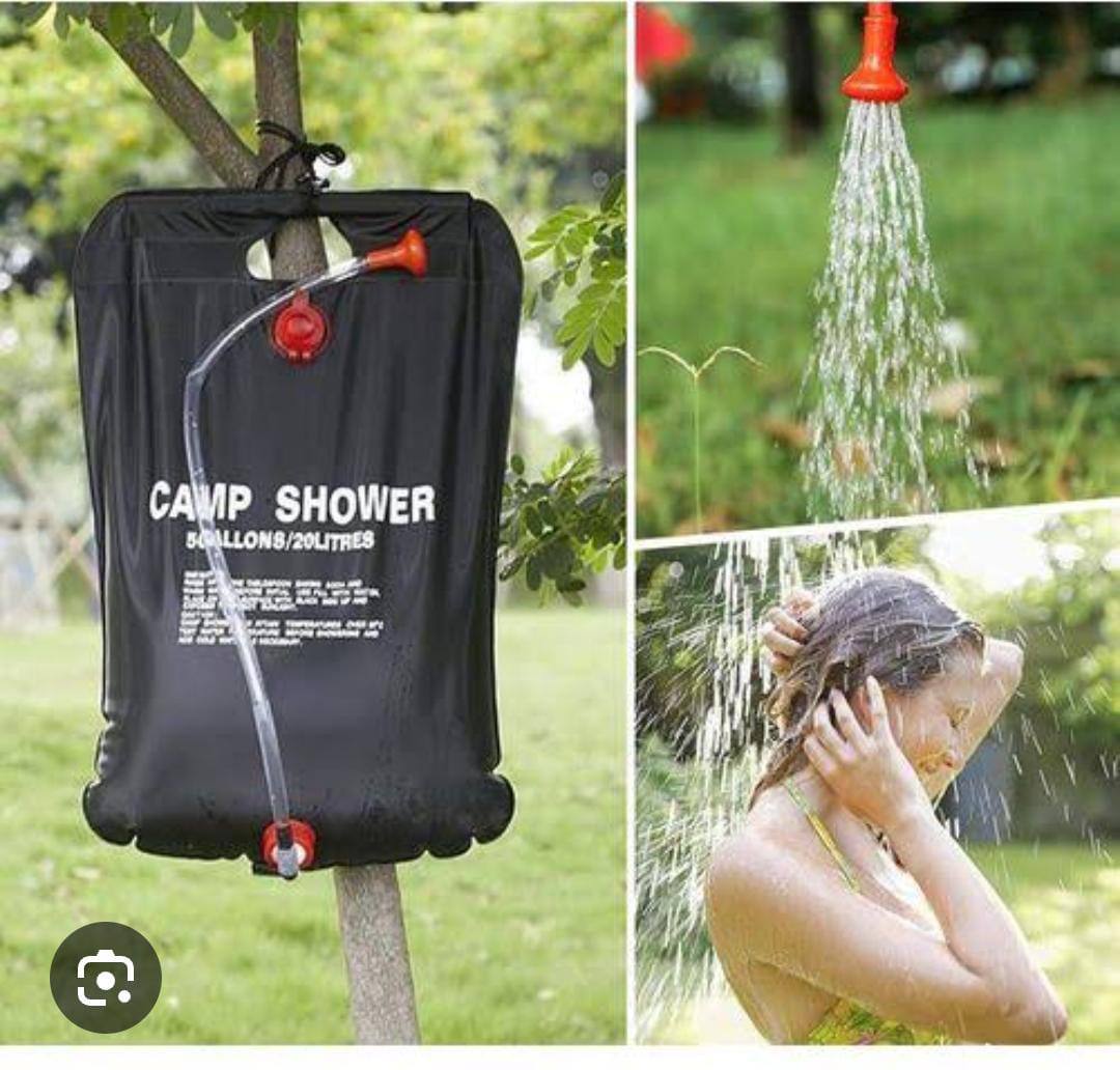 Camp shower available