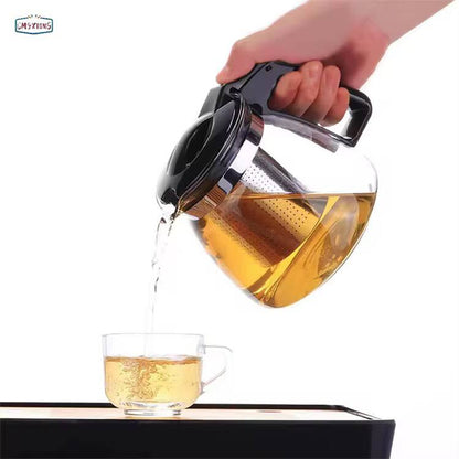 High borosilicate infuser kettle .