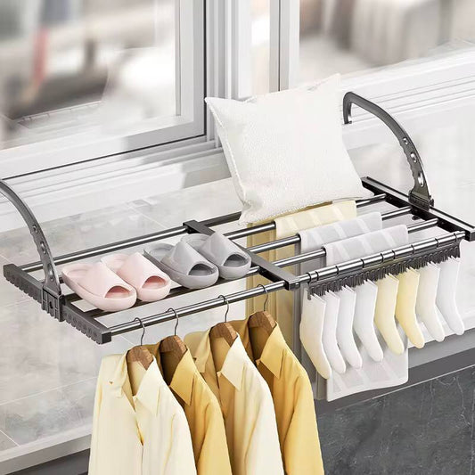 Foldable Clothes Drying Rack 
Stretch