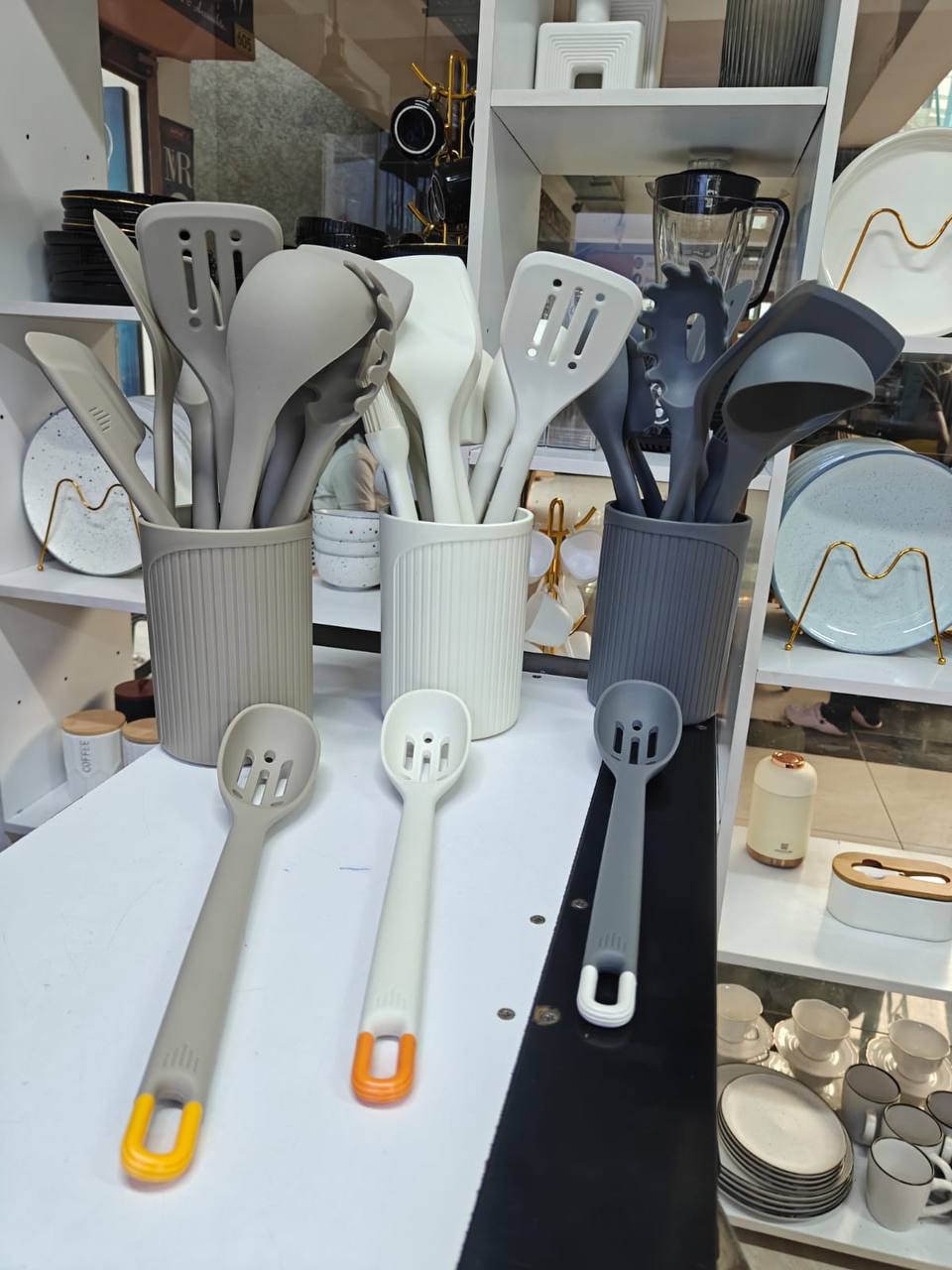 premium quality silicone spoon set