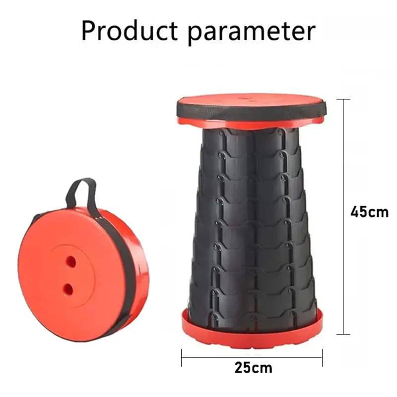 Portable Retractable plastic stool