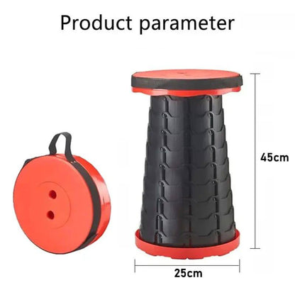 Portable Retractable plastic stool