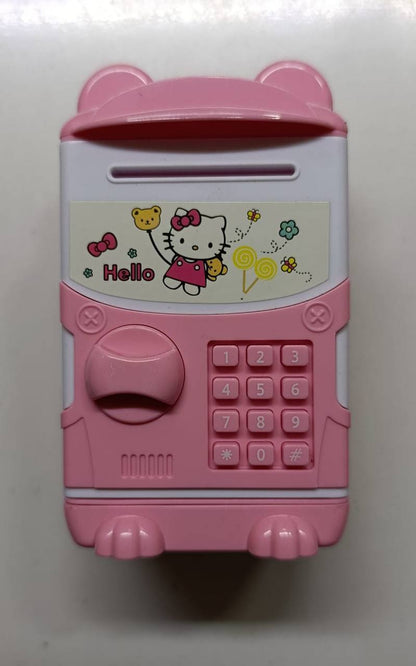 Manual mini kids home bank