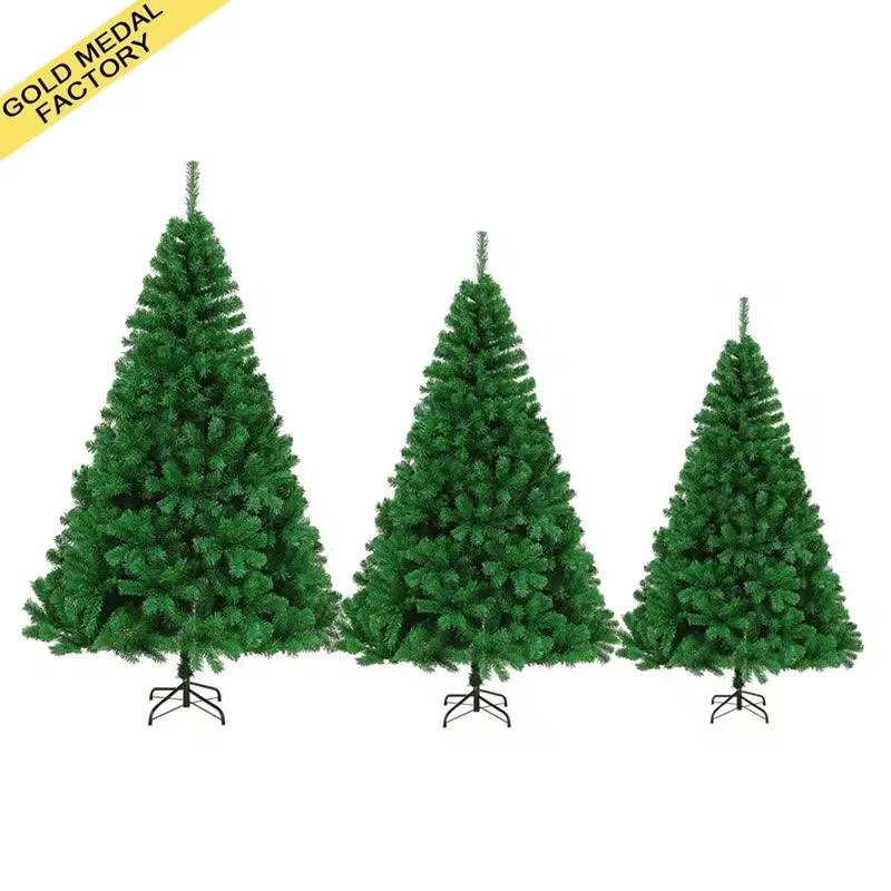 Green cypress Christmas tree