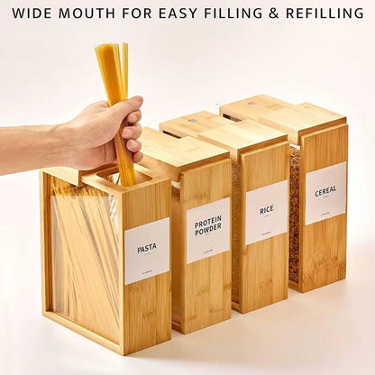 Bamboo Food Storage containers