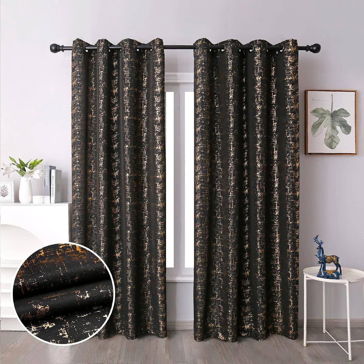 3 in 1 Curtains & Drapes Set