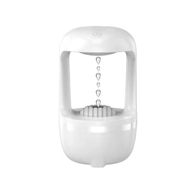 Anti gravity water droplets humidifier