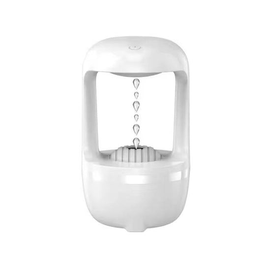 Anti gravity water droplets humidifier