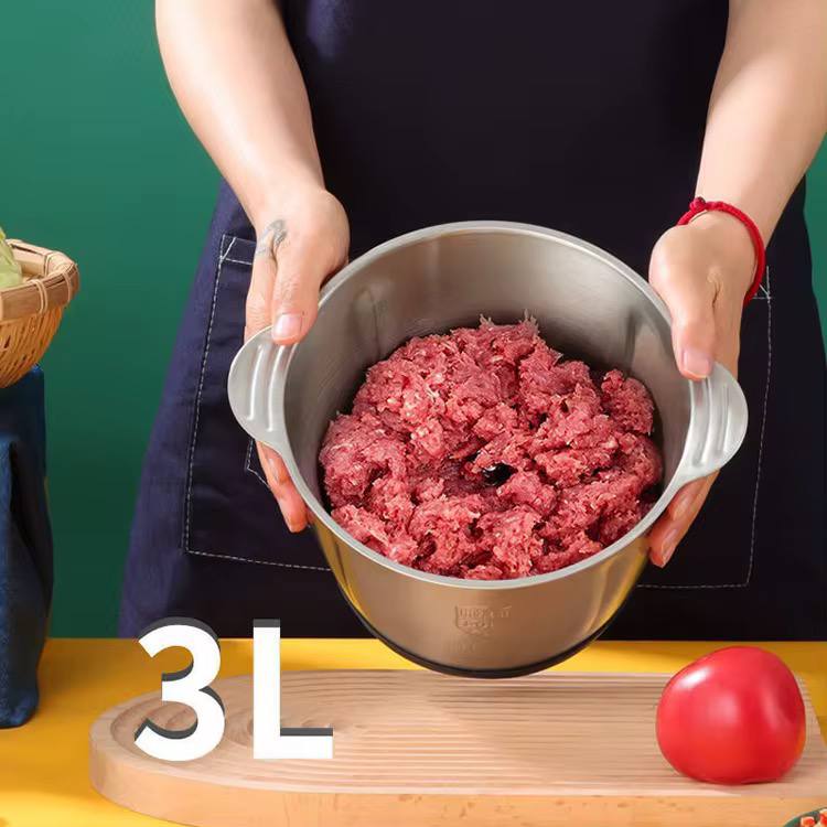3ltrs stainless steel electric chopper
