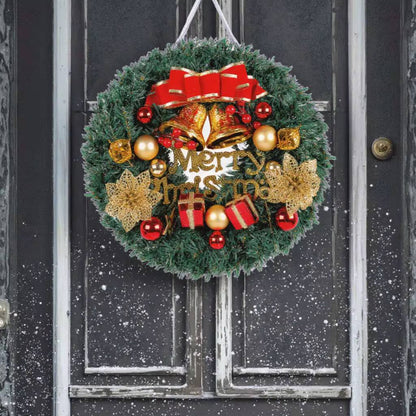 30cm Christmas wreath with lights