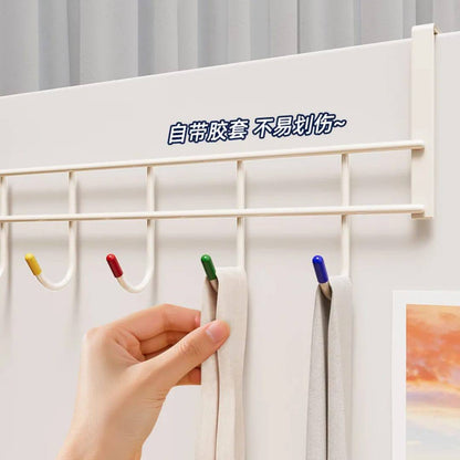 Over-the-door hook rack