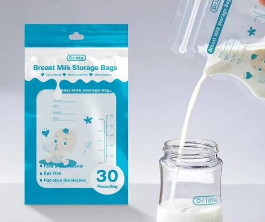 30pcs  BREAST MILK FREEZER BAGS 250ml