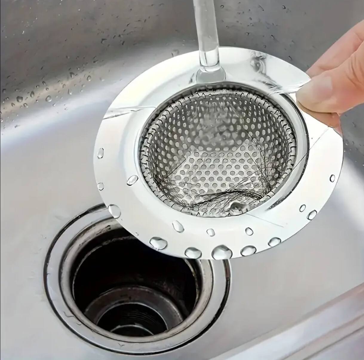 Stainless steel sink garbage strainer /